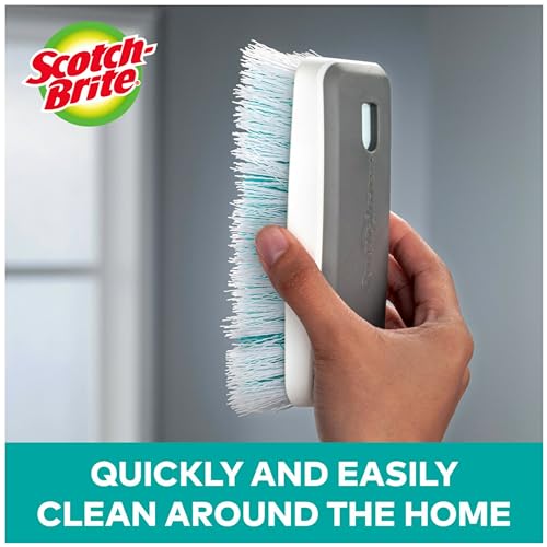 3M Scotch-Brite Deep Clean Brush, For Tile Floors and Walls, Shower Doors, Tubs, and More