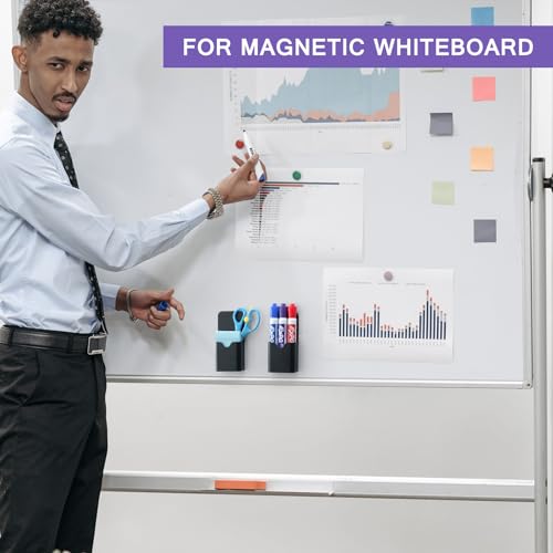 [2 Packs] Magnetic Whiteboard Pen & Marker Holder