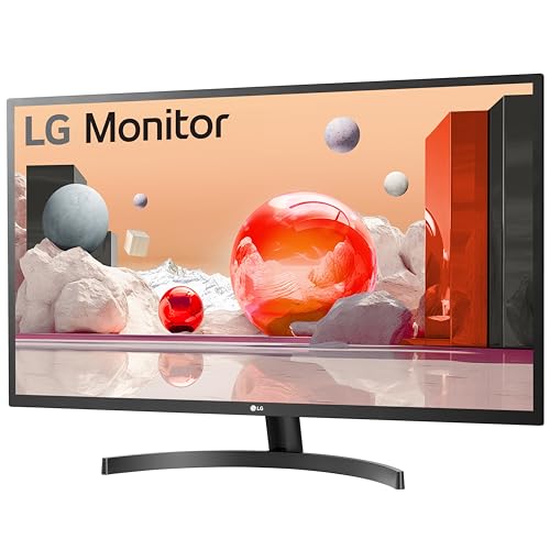 [32" Flat] LG FHD Computer Monitor 32ML600M-B, IPS with HDR 10 Compatibility