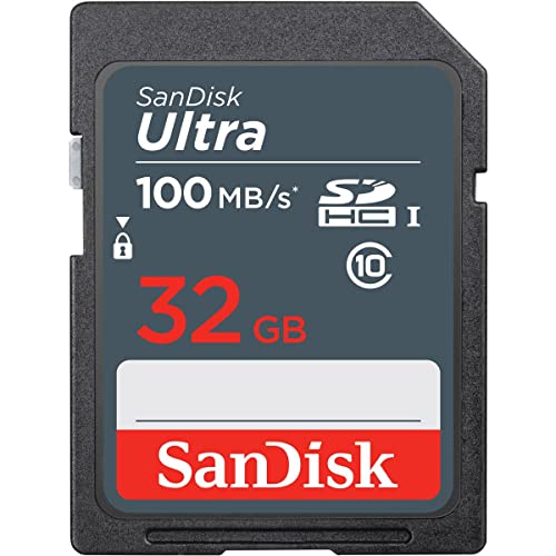 [1 PC] 32GB Ultra 100MBs SDHC Memory Card