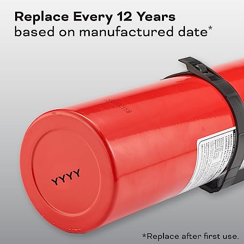 Kidde Fire Extinguisher, 5-B:C, 3.2 Lbs., USCG Approved with Strap Bracket (Included)