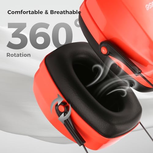 [1 PC] NRR 35dB Noise Cancelling Ear Protection Headphones