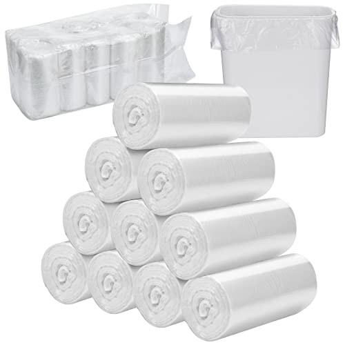 1000 Pcs/ 10 Roll Sanitary Napkin Receptacle Liner, 15.75 x 15.75 Inch