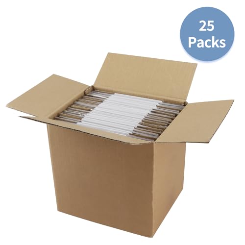 White Corrugated Cardboard Box (Set of 25)