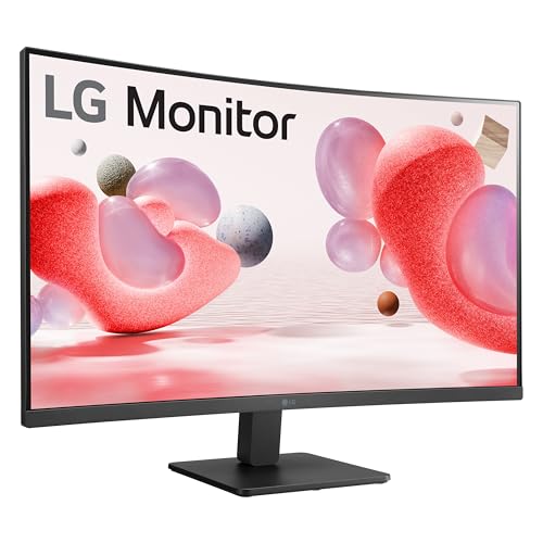 [32" Curved] LG 32MR50C-B FHD Curved Monitor 100Hz, AMD FreeSync, Tilt Stand (HDMI)