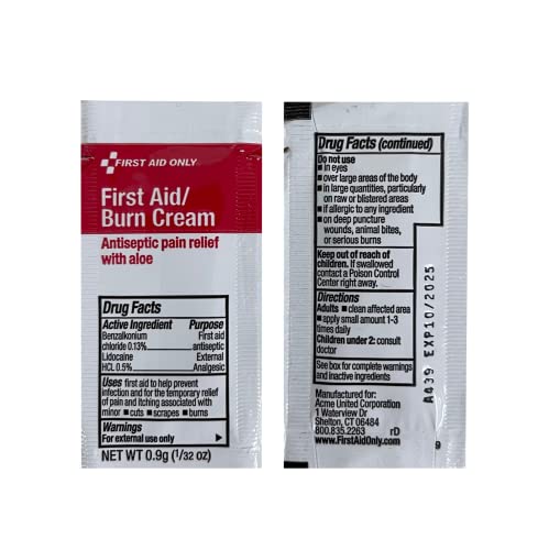 First Aid Only 9302-25M 25-Person Contractor's Emergency First Aid Kit, 178 Pieces