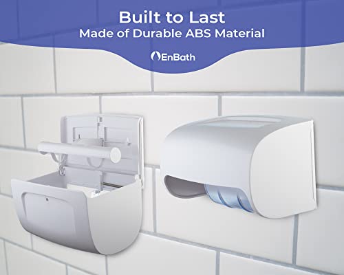 Commercial Toilet Paper Dispenser Wall Mount, Double (2 Roll)