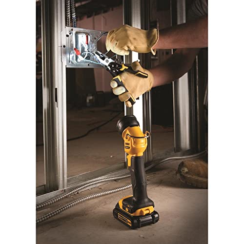 DEWALT 20V MAX LED Work Light, Handheld Spotlight with 508 Yard Distance, Pivoting Head, 1500 Lumens, Cordless, Battery Not Included (DCL043)