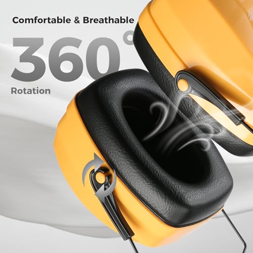 [1 PC] NRR 35dB Noise Cancelling Ear Protection Headphones