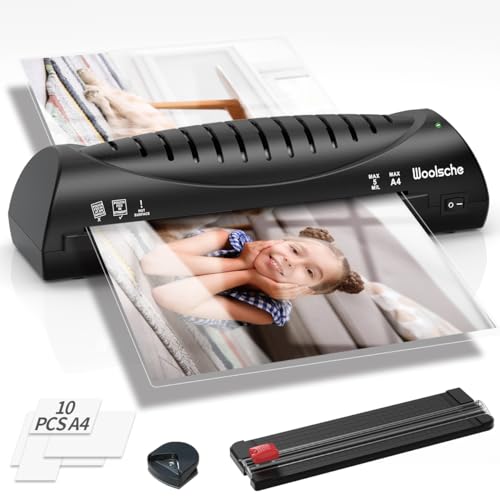 Quick Warm-Up, 4 in 1 Laminator Machine, A4/A5/A6