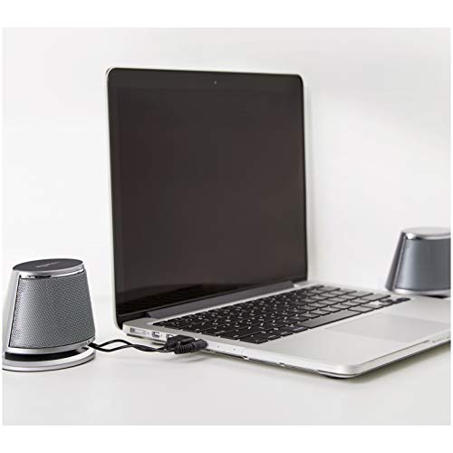 [1 Pair] USB Plug-n-Play Computer 2 Speakers for PC or Laptop