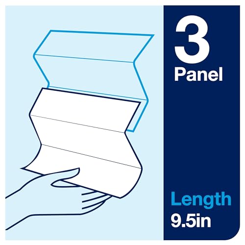 Multifold Hand Towel Dispenser Black H2, 250 Towels per Pack, 12 Packs