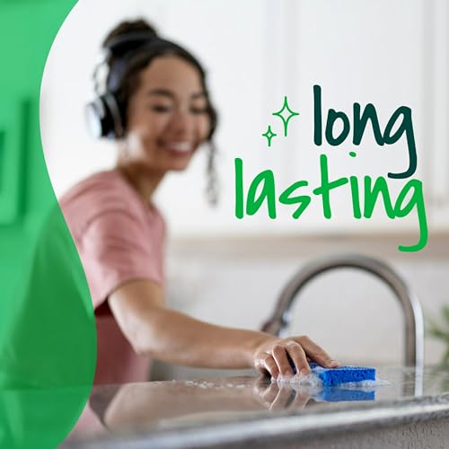 Scotch-Brite Zero Scratch Scrub Sponges, 6 Kitchen Sponges