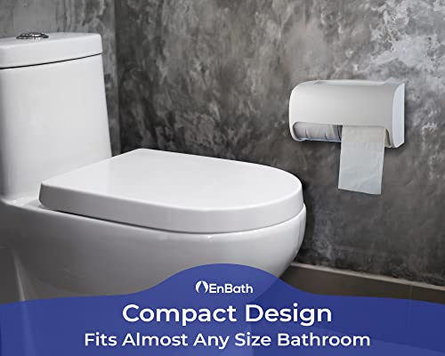 Commercial Toilet Paper Dispenser Wall Mount, Double (2 Roll)