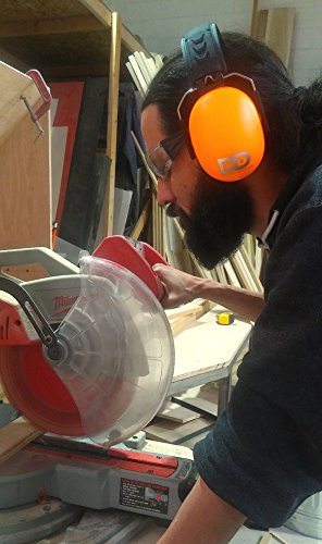 [1 PC] Professional Safety Ear Muffs, 37dB NRR