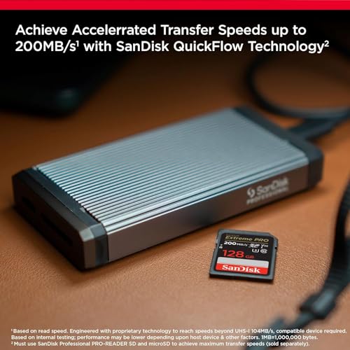 [32 / 64 / 128 / 256 / 512GB / 1TB] Extreme PRO SDHC UHS-I Memory Card - C10, U3, V30, 4K UHD, SD Card