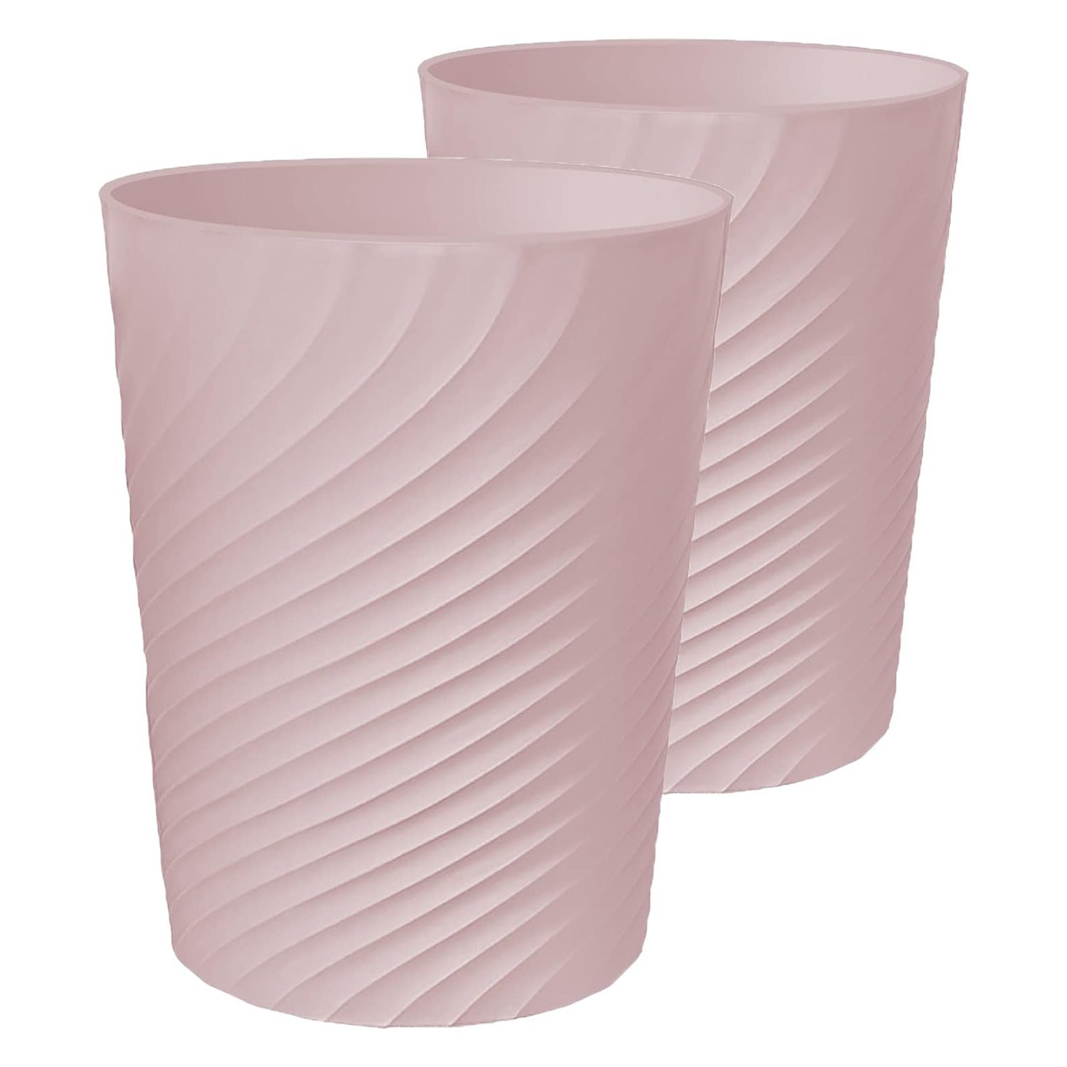 1.8 Gallon Small Trash Can Wastebasket Recycling Bin Slim Profile