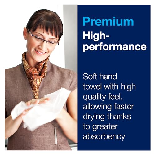 Multifold Hand Towel Dispenser Black H2, 250 Towels per Pack, 12 Packs