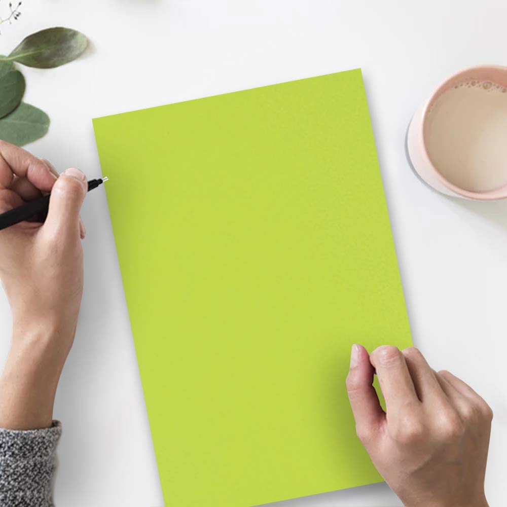 JAM PAPER Legal Colored 24lb Paper - 8.5 x 14 - Recycled - 100 Sheets/Pack