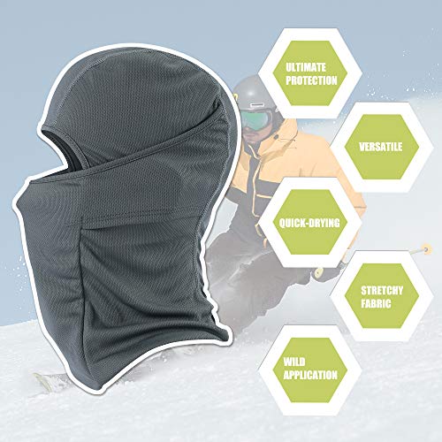[1 PC] Face Mask Adjustable Windproof UV Protection Hood