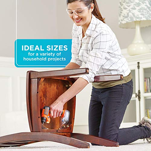 Drill Bit Set/Screwdriver Bit Set Combo, 109-Piece (BDA91109)