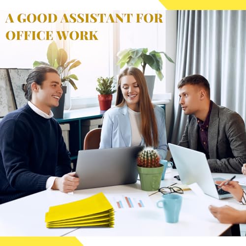 [24 Pack] 1 Divider Classification File Folder with Fastener Pressboard