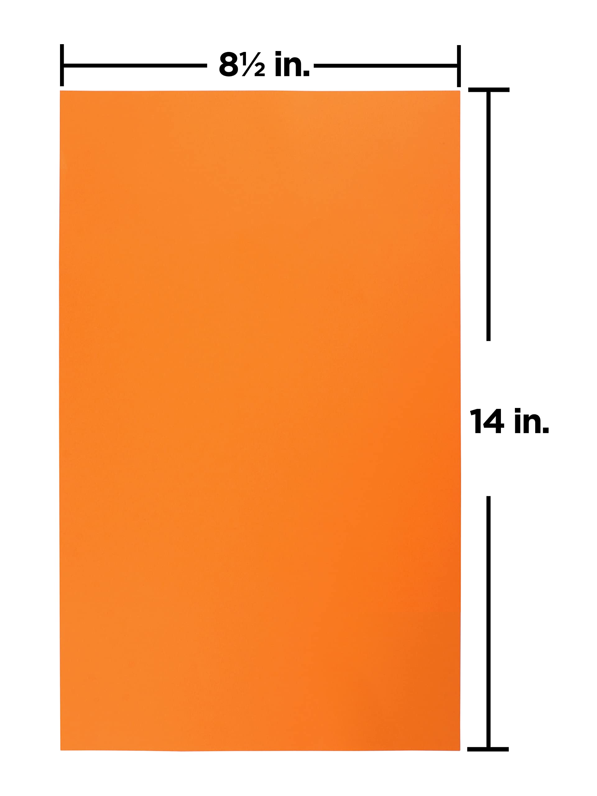 JAM PAPER Legal Colored 24lb Paper - 8.5 x 14 - Recycled - 100 Sheets/Pack