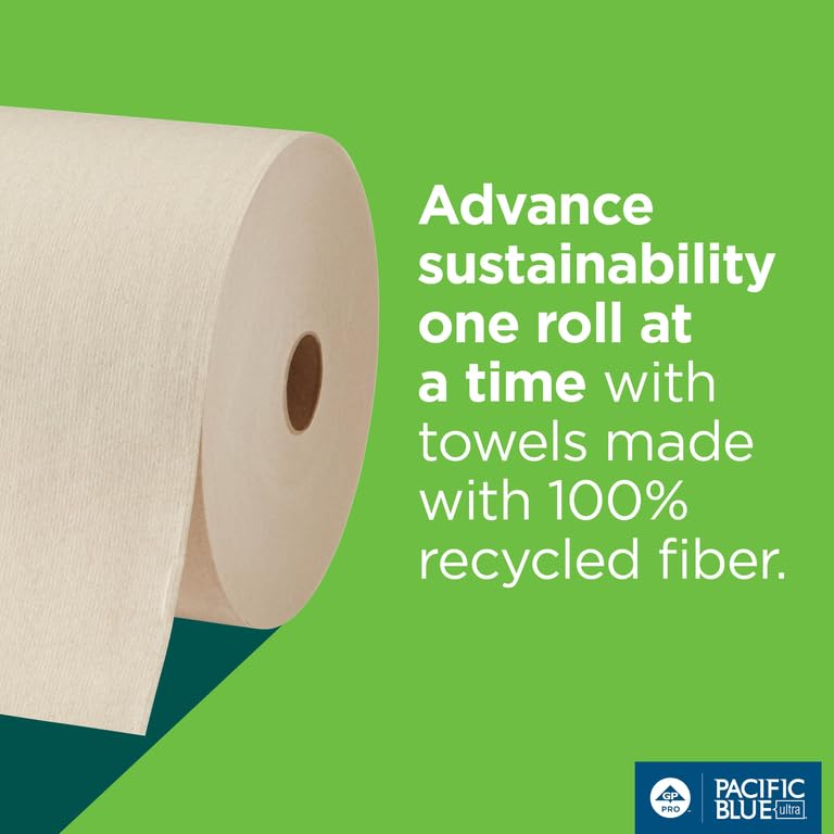 8" High-Capacity Automated Touchless Paper Towel Dispenser by GP PRO, 12.9" W x 9" D x 16" H