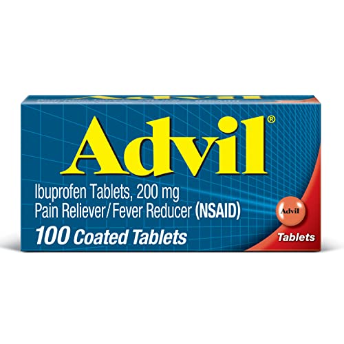 [50 & 100 Count] Advil Liqui-Gels Pain Reliever and Fever Reducer, 50x2 Liquid Filled Capsules