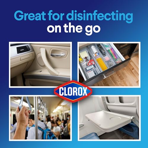 [225 Sheets x 3 Pack] Clorox Disinfecting Wipes, Bleach Free Cleaning Wipes, Fresh Scent