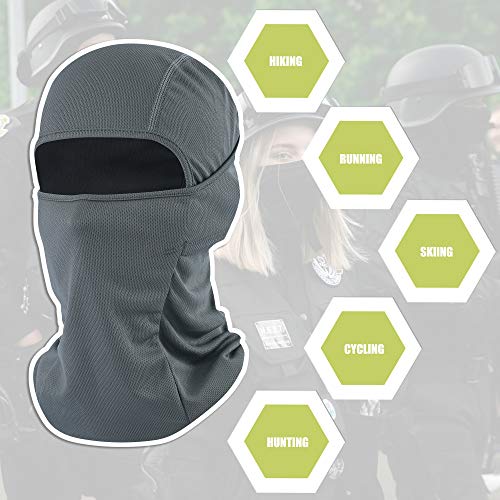 [1 PC] Face Mask Adjustable Windproof UV Protection Hood