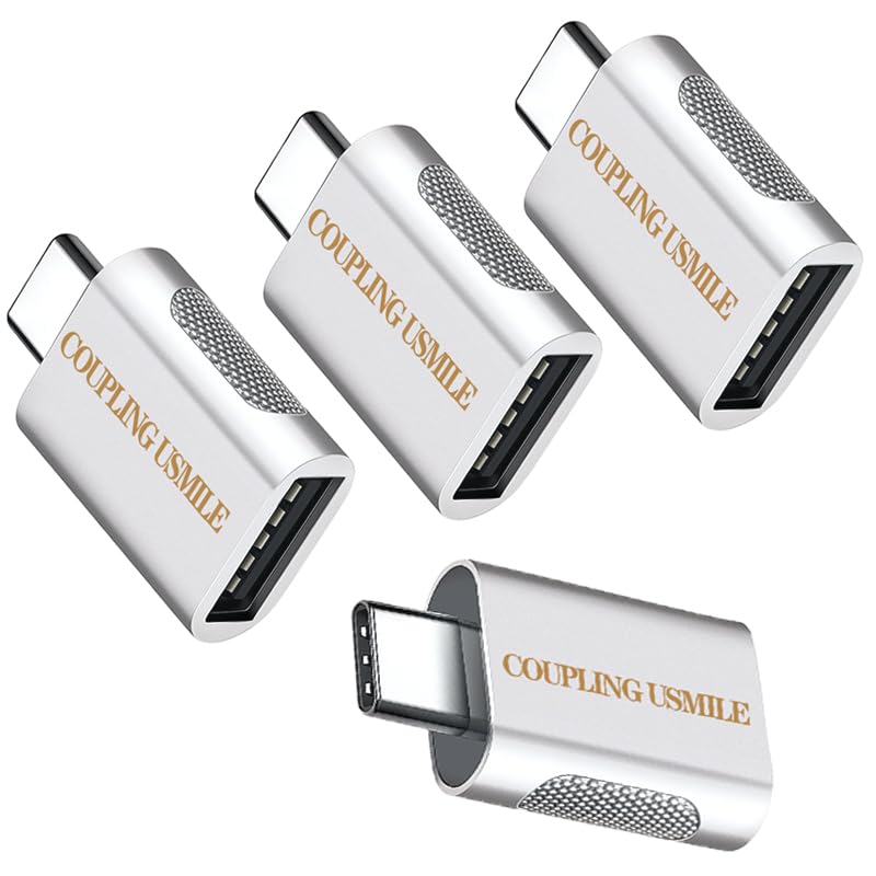 [2 / 4 PCS] USB C to USB Adapter, OTG Cable