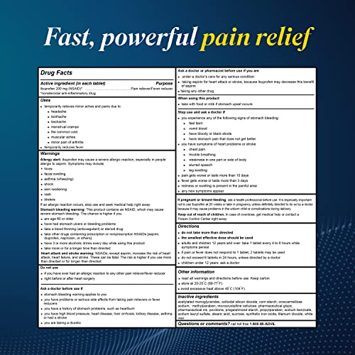 [50 & 100 Count] Advil Liqui-Gels Pain Reliever and Fever Reducer, 50x2 Liquid Filled Capsules