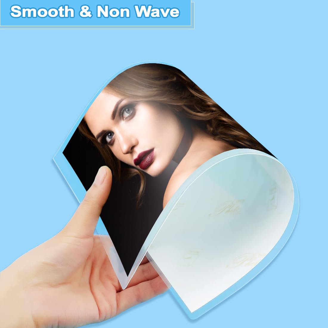 [100 Pack] 9 x 11.5, 5 Mil Clear Thermal Laminate Sheets Holds 8.5 x 11 Inch Sheets