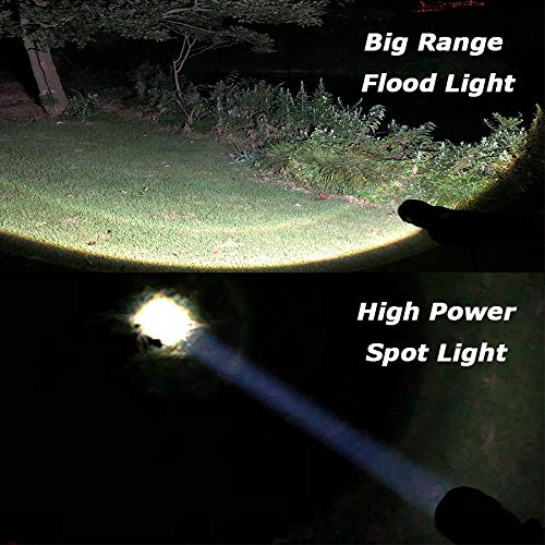 LED Emergency Handheld Flashlight, 2/4/8 Pack