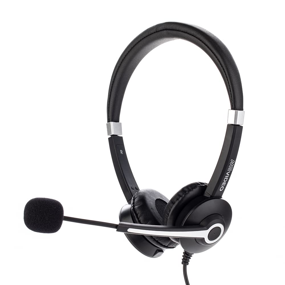 [1 PC] Wired Stereo Headset for Mobile Devices and Computers
