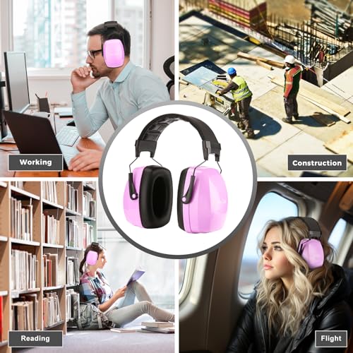 [1 PC] NRR 35dB Noise Cancelling Ear Protection Headphones