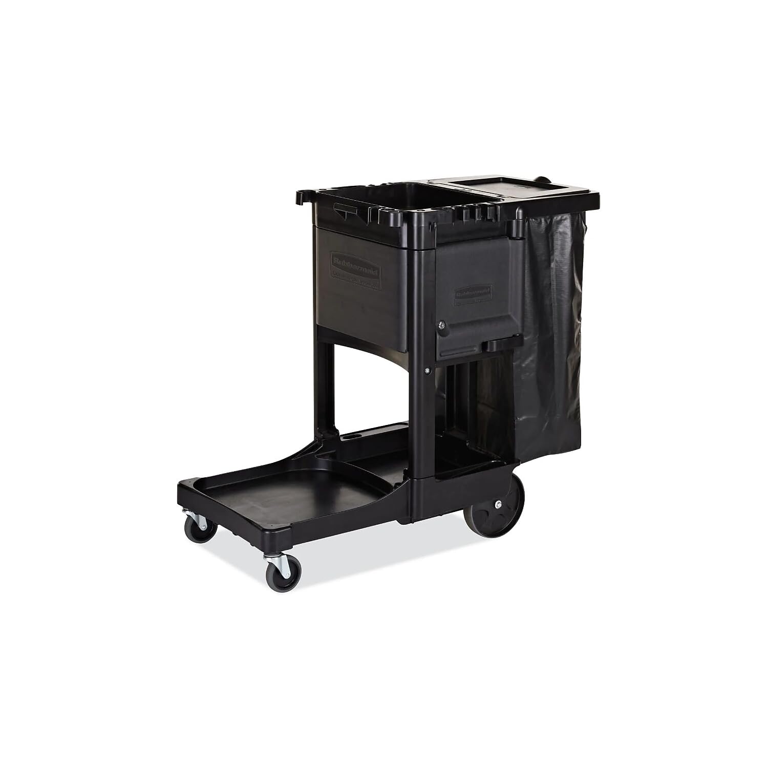 Commercial Traditional Janitorial 3-Shelf Cleaning Cart