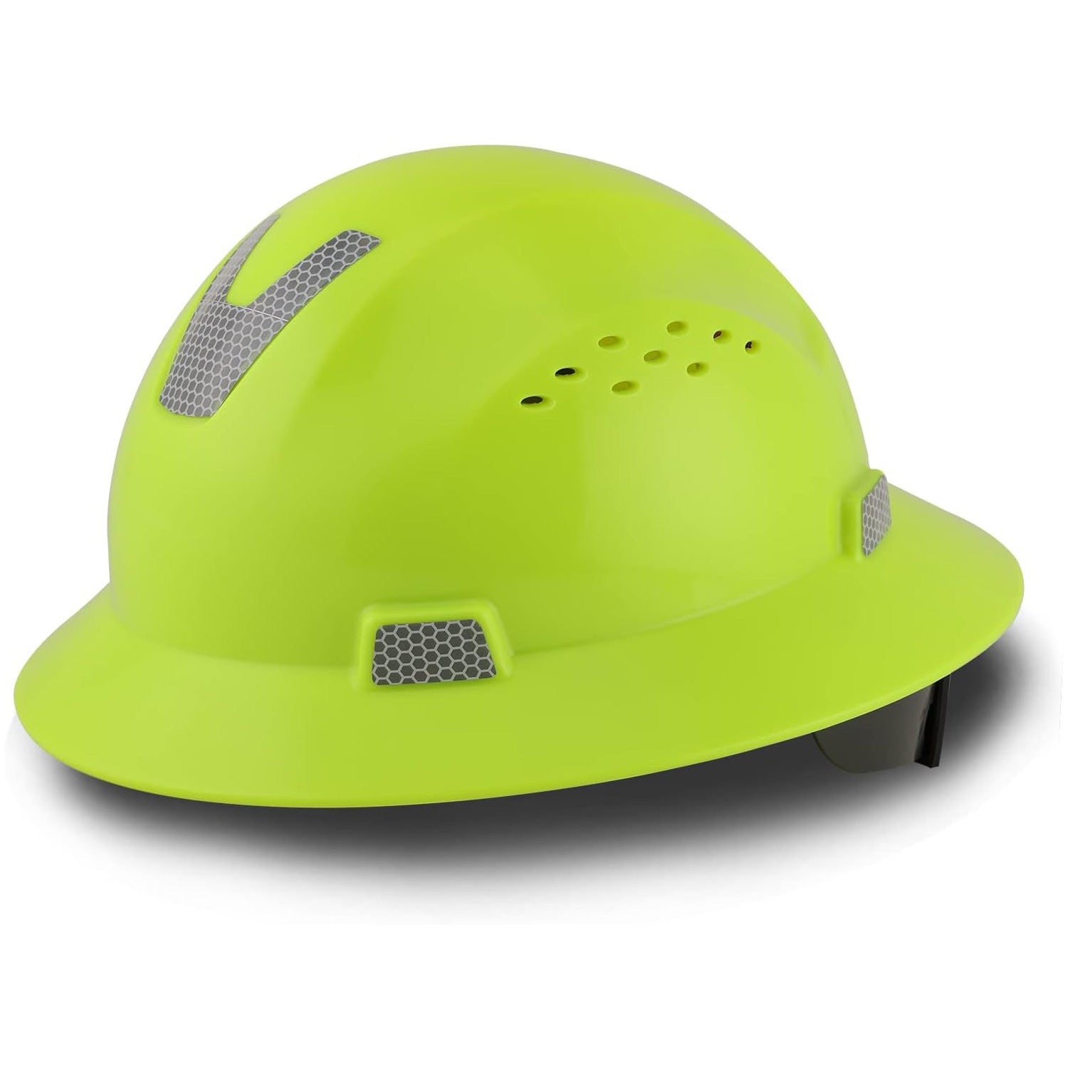 [1 / 12 Packs] Full Brim Hard Hat, ANSI Z89.1 Approved, OSHA Type 1 Class C
