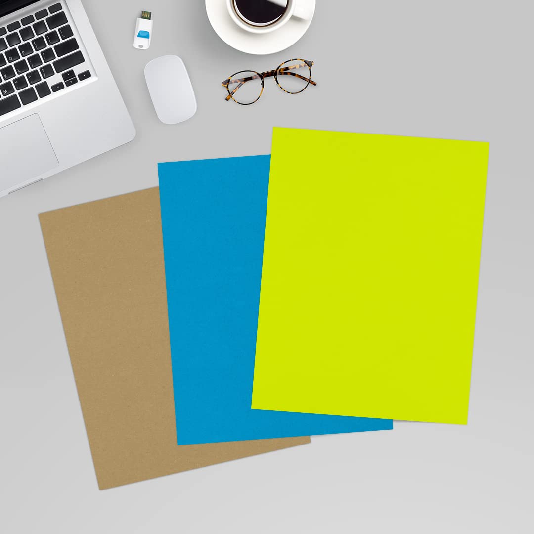 LUXPaper 8.5" x 11" Paper | Letter Size | Wasabi Green | 80lb. Text | 50 Qty