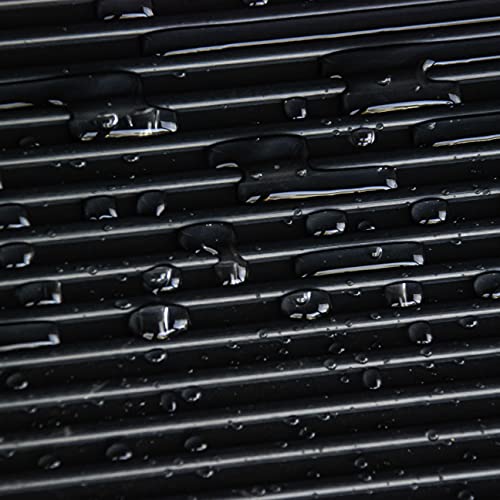 Vinyl Round Rib Commercial Grade Matting, Heavy Duty Floor Mat for Garages