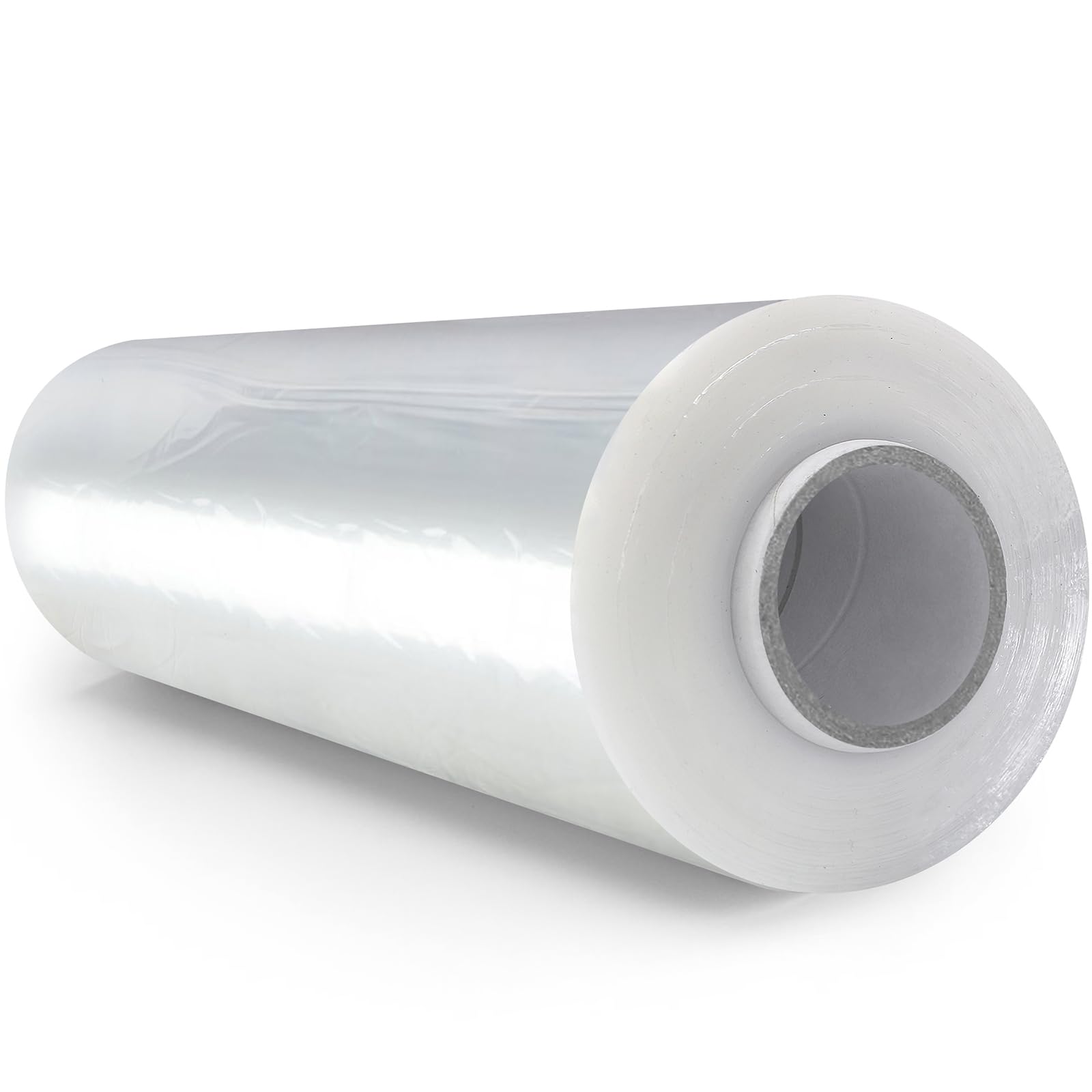 Stretch Film, 15"/18" x 1000 ft/2000 ft Shrink Wrap for Pallet Wrap 60 Gauge