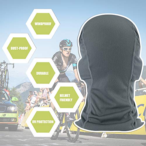 [1 PC] Face Mask Adjustable Windproof UV Protection Hood