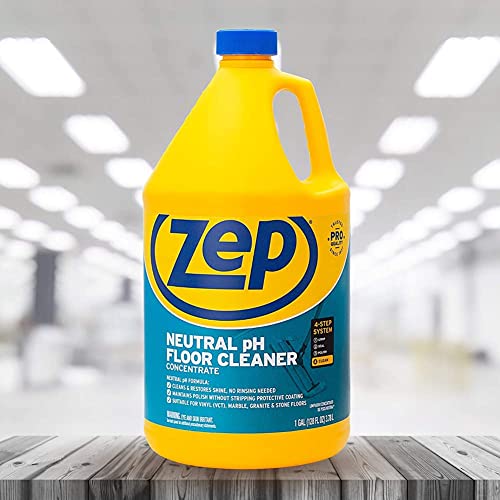Zep Neutral PH Industrial Floor Cleaner - 1 Gallon - ZUNEUT128