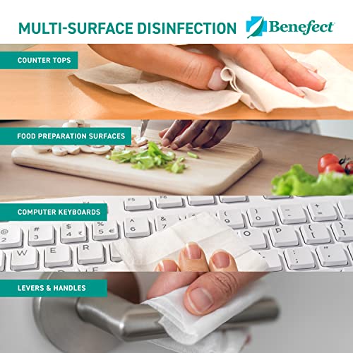 Benefect Botanical Disinfecting Wipes (250 Wipe Count)