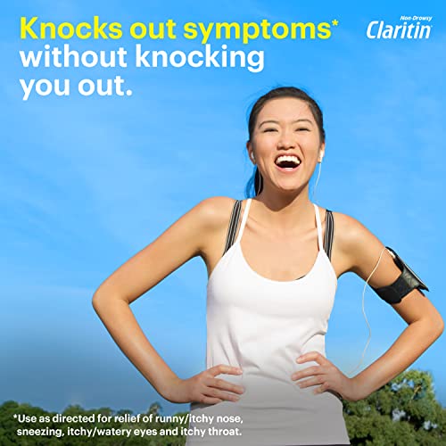 [100 Ct] Claritin 24hr Non-Drowsy Allergy Relief, Loratadine Tablets