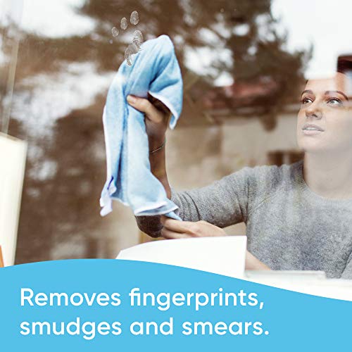 Windex Ammonia-Free Glass and Window Cleaner Spray Bottle, Crystal Rain Scent, 23 & 32 Fl Oz