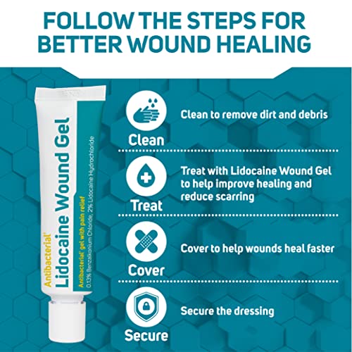 Care Science Wound Gel Pain Relief Hydrogel, 1 oz