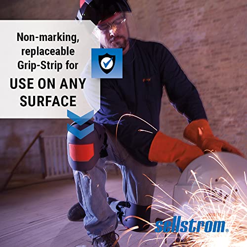 [1 Pair] Knee Pads w/ Built-In Gel Pack for Max Comfort & Durability, Mesh Bag Included