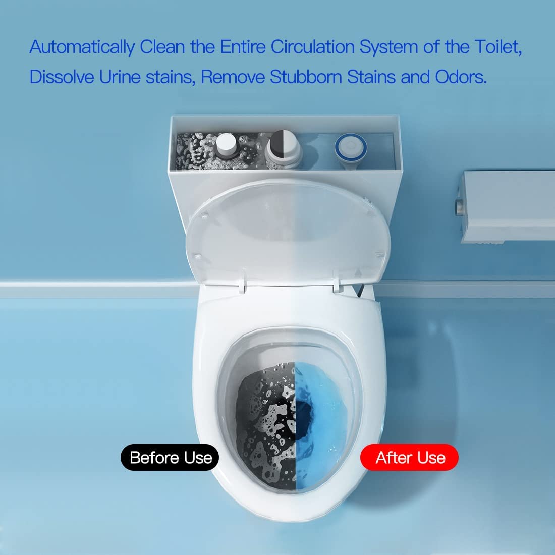 [12/26/40 PACK] KIISIISO Toilet Bowl Cleaners